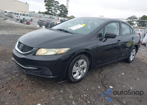 2014 Honda Civic Lx из США, поврежденный, VIN 19XFB2F59EE016618